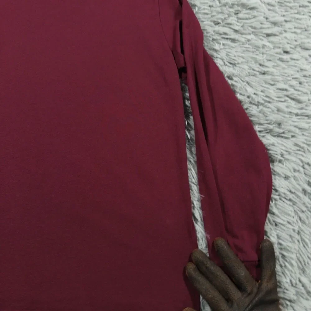Polo Ralph Lauren Medium Red Hoodie Lightweight Jersey Pullover Pony Mens
